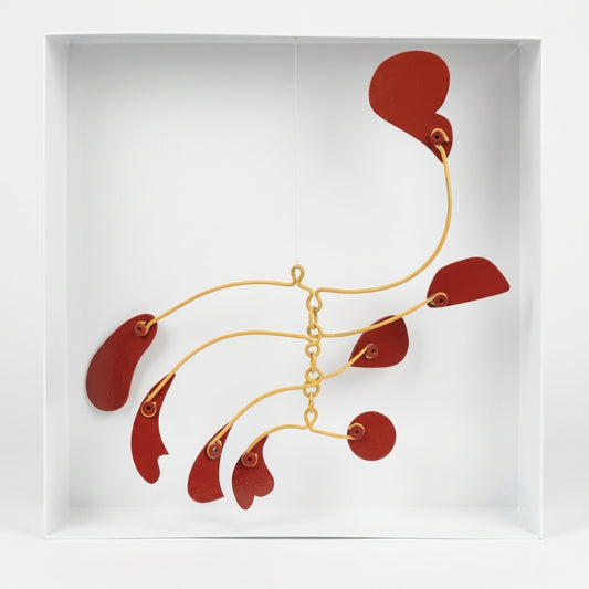 BANDADA — Escultura Cinética de Pared | 23×23cm