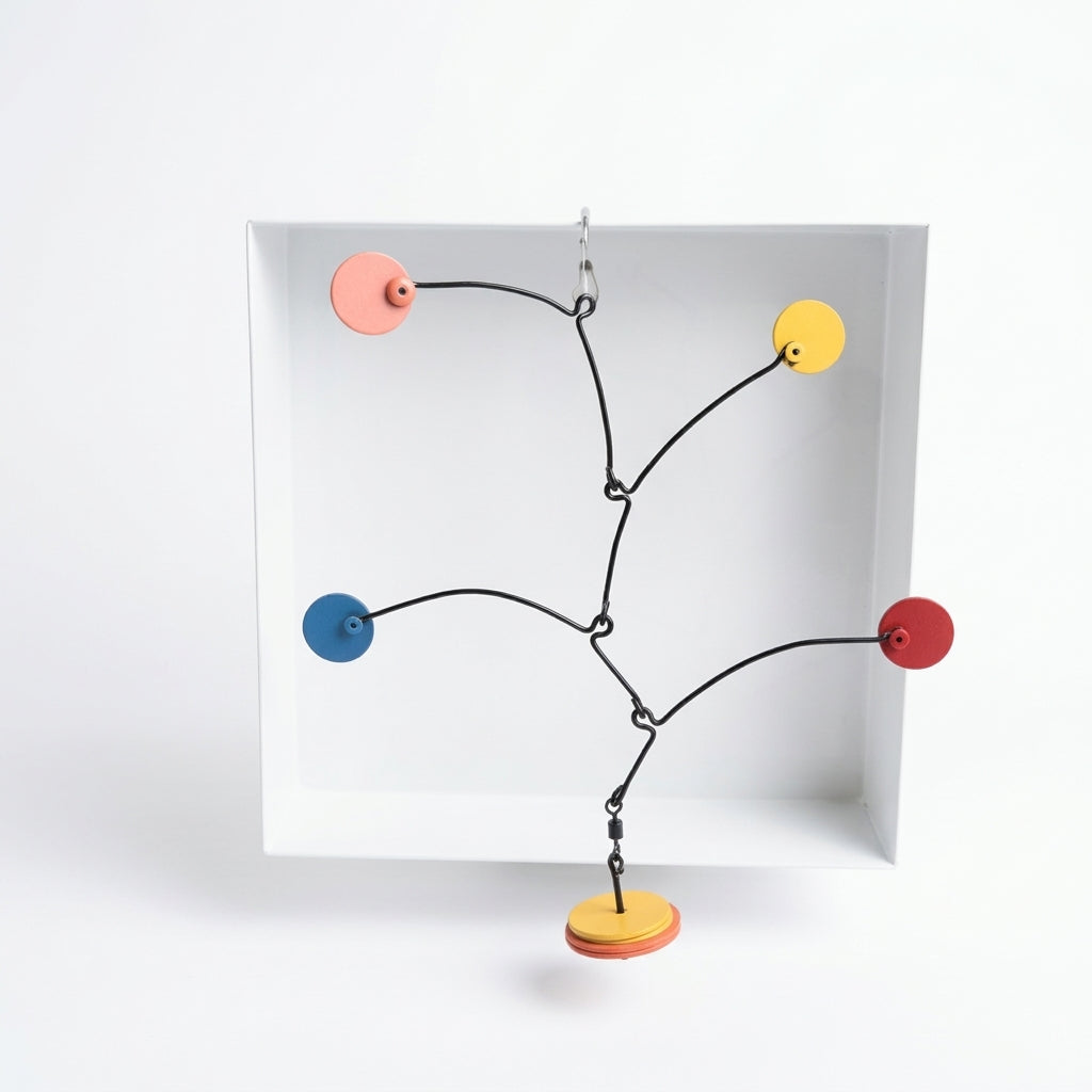 CONSTELACIÓN — Escultura Cinética de Pared | 23×23cm