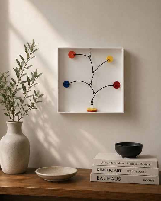 CONSTELACIÓN — Escultura Cinética de Pared | 23×23cm