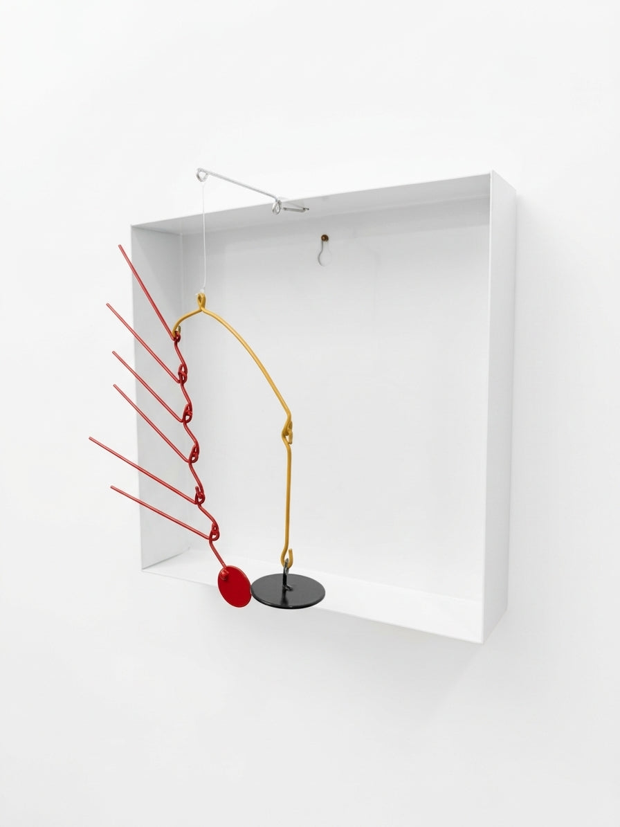 ARPEGIO — Escultura Cinética de Pared | 23×23cm