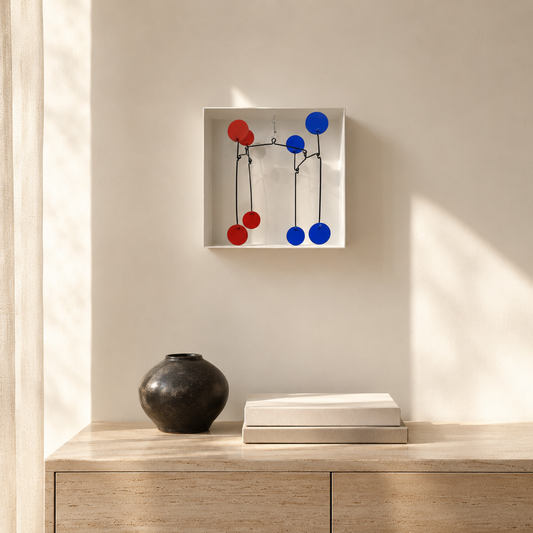 CÓNCLAVE — Escultura Cinética de Pared | 23×23cm