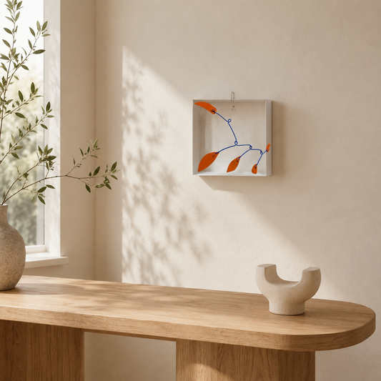 ZARCILLO — Escultura Cinética de Pared | 23×23cm