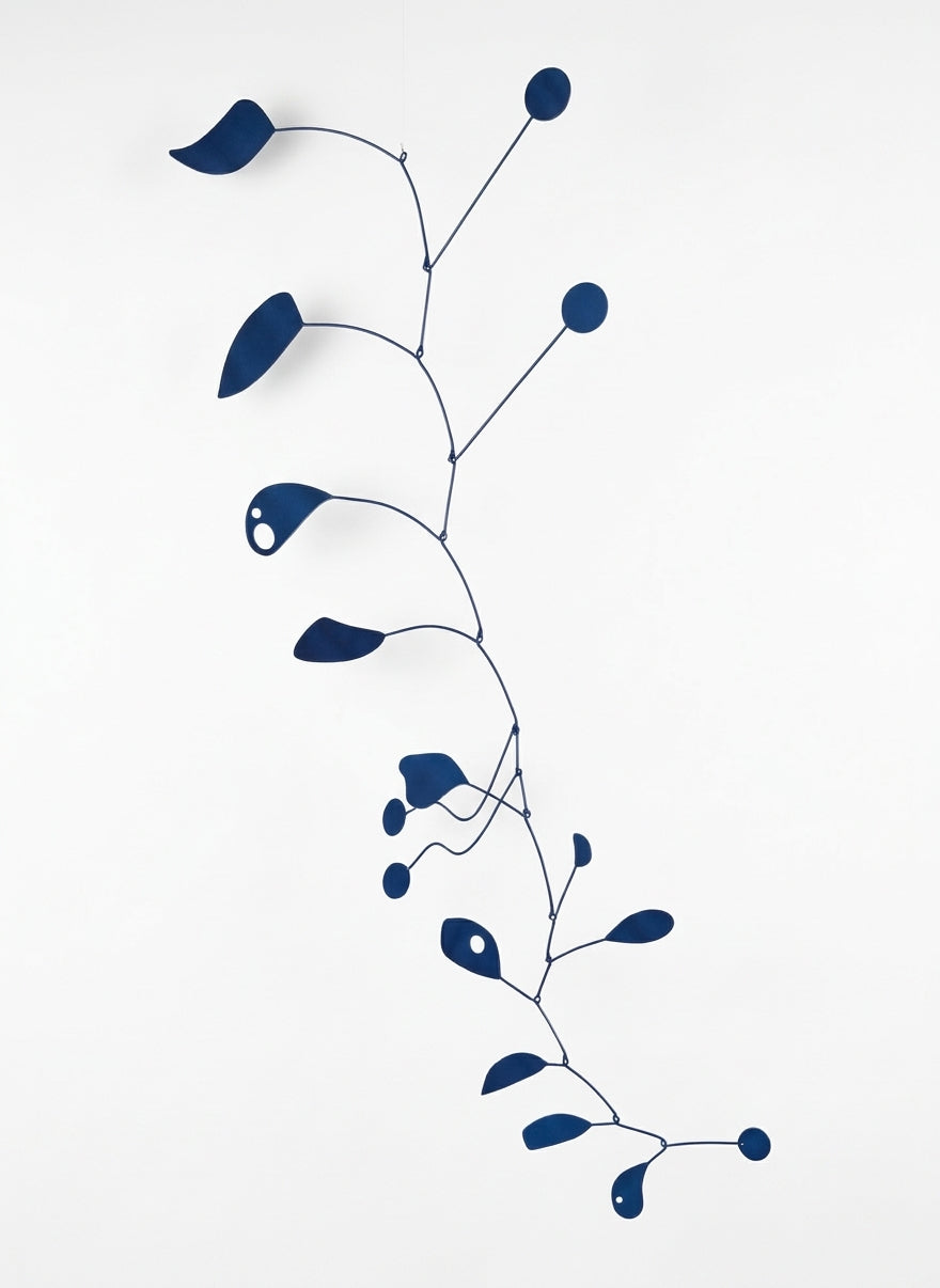 PAREJA — Escultura Cinética para Colgar | Gran Formato 130×100cm